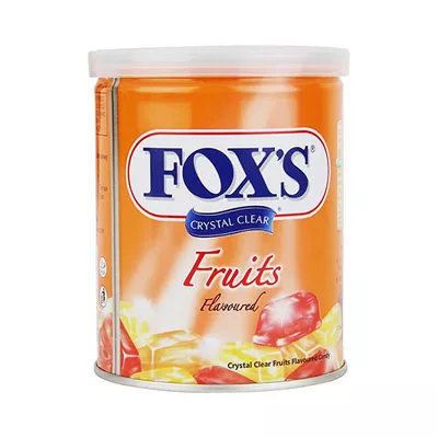 Fox's Crystal Clear Fruits Candy 180 gm