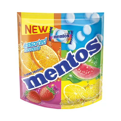 Mentos Assorted Candy Pouch 40 pcs each