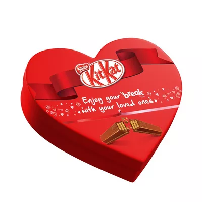 Nastle KitKat Heart Shape